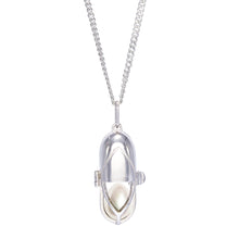 Load image into Gallery viewer, Capsule Pearl Pendant - Sterling Silver

