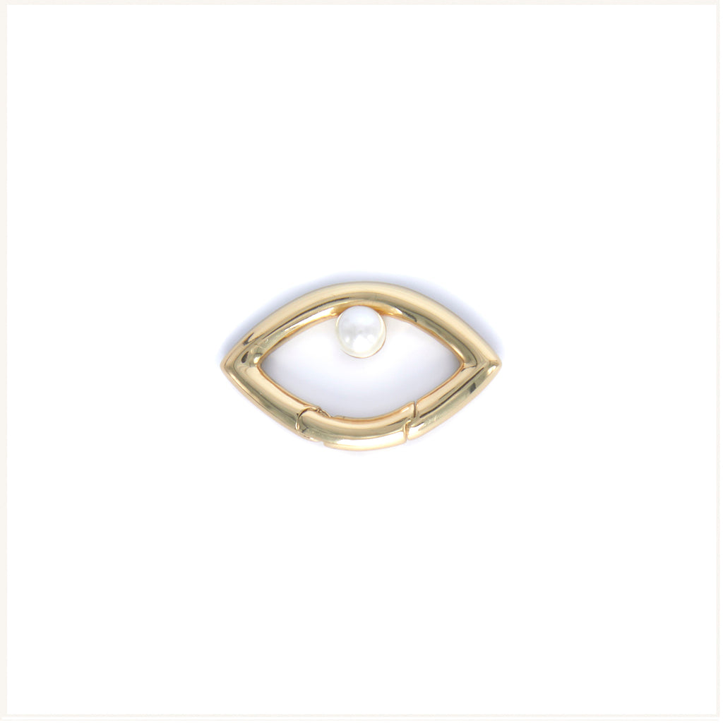 Eye Opener Capsule Link Necklace - 18kt Gold-Plated