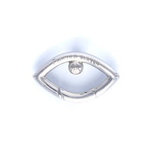 Load image into Gallery viewer, Eye Opener Pearl Clip - Silver
