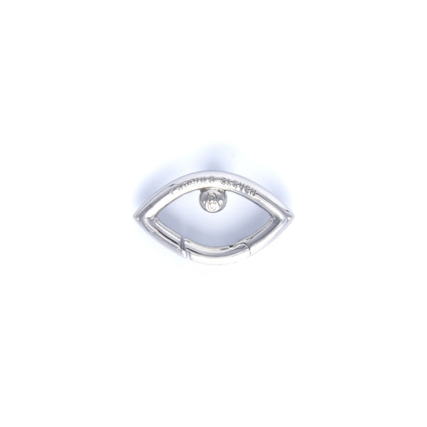 Eye Opener Black Onyx Clip - Silver