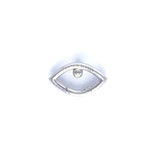 Load image into Gallery viewer, Eye Opener Pearl Necklace - silver
