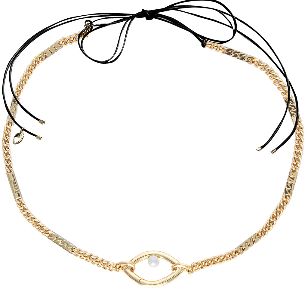 Eye Opener Head Band-18kt gold plated