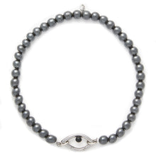Load image into Gallery viewer, Eye Opener Hematite Necklace
