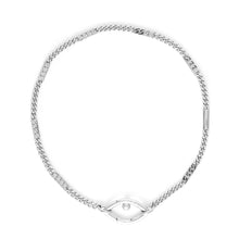 Load image into Gallery viewer, Eye Opener Chain Necklace-silver
