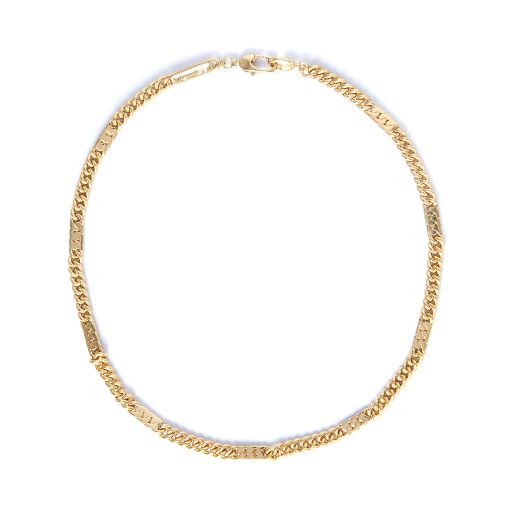 Power Chain Necklace - 18kt Gold-Plated Sterling Silver