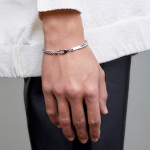 Load image into Gallery viewer, Power Tag Bracelet - Sterling Silver
