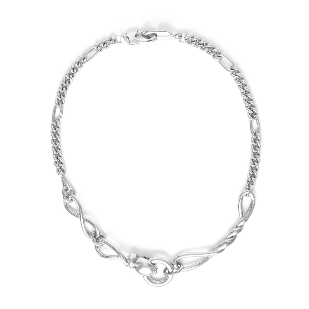 Symbols Serpent Necklace - Silver